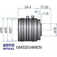 2/3-inch Format Compact Fixed Focal Length Lens